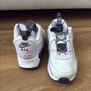 Nike Kids Air Sneakers - White and Purple